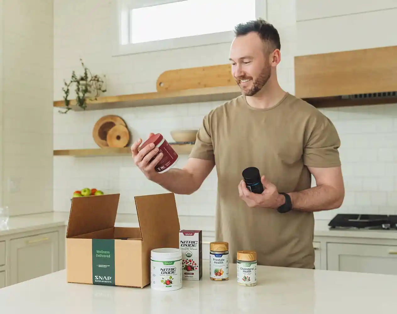 SNAP Prostate Health + Nitric Oxide - SOLUCIÓN A LA PROSTATA