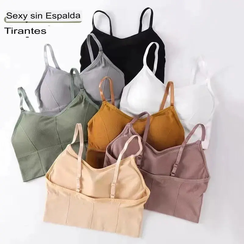 SUJETADOR DEPORTIVO - Sin varillas - Sin aros.