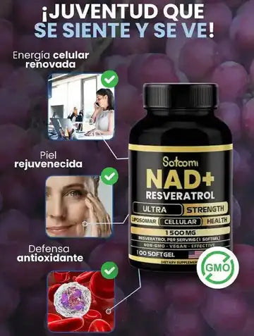 NAD + RESVERATROL BLACK