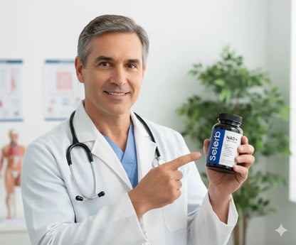 Selerb NAD+ para Hombres – Energía Celular, Circulación y Salud Prostática
