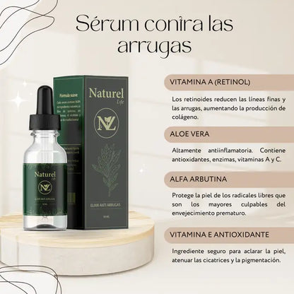 SÉRUM ANTIARRUGAS CON EFECTO LIFTING INMEDIATO