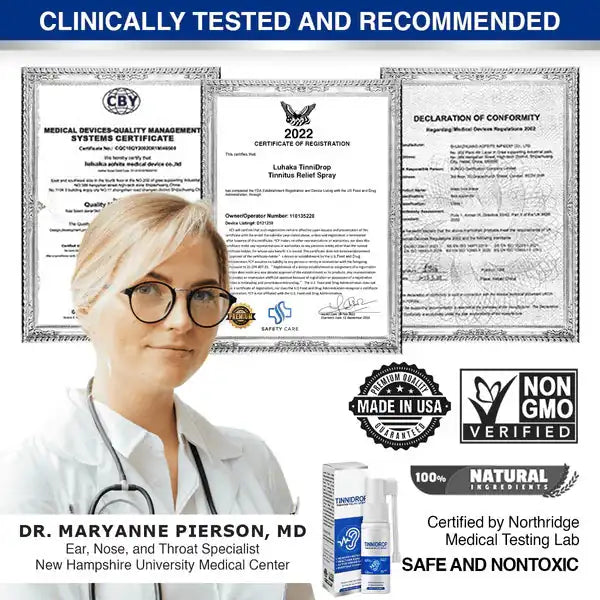 TINNIDROP - SPRAY AUDITIVO PARA ALIVIO DE ZUMBID