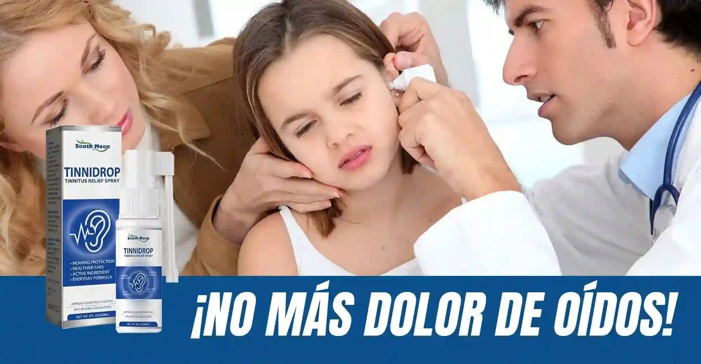 TINNIDROP - SPRAY AUDITIVO PARA ALIVIO DE ZUMBID