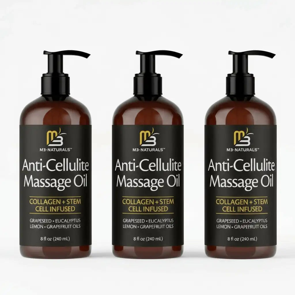 ACEITE DE MASAJE ANTICELULÍTICO M3 NATURALS®