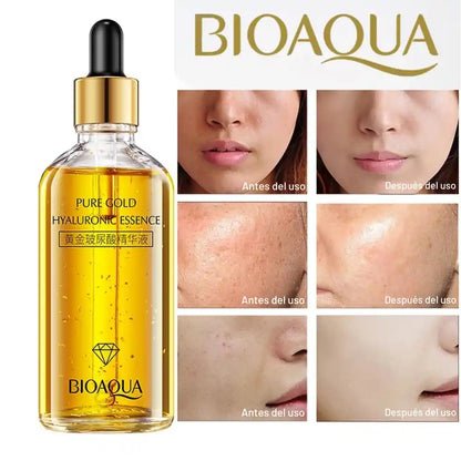 SÉRUM FACIAL 24K GOLD BIOAQUA - (ANTIEDAD)