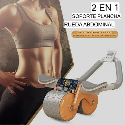 RODILLO ABDOMINAL CON RETORNO AUTOMÁTICO