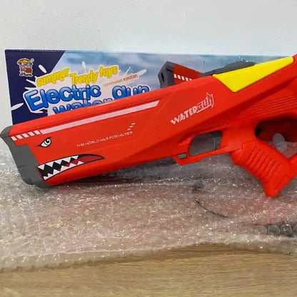 Pistola Eléctrica de Agua Automática - Shark Power🔫💧