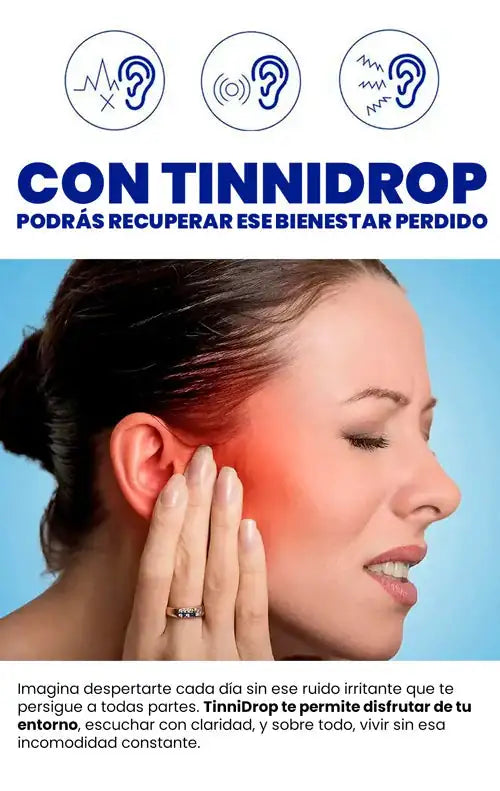 TINNIDROP - SPRAY AUDITIVO PARA ALIVIO DE ZUMBID