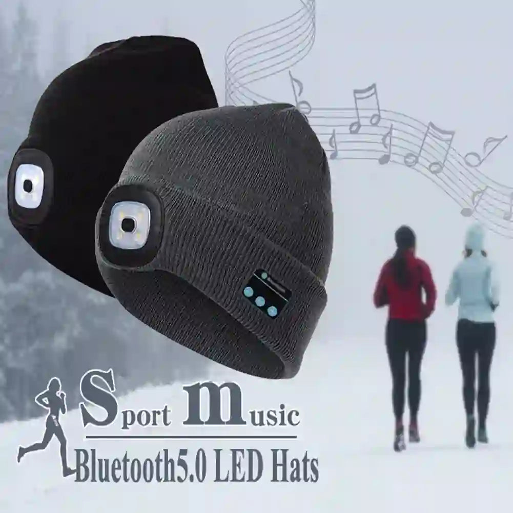 GORRO MUSICAL INVERNAL LED MUSIC HAT®