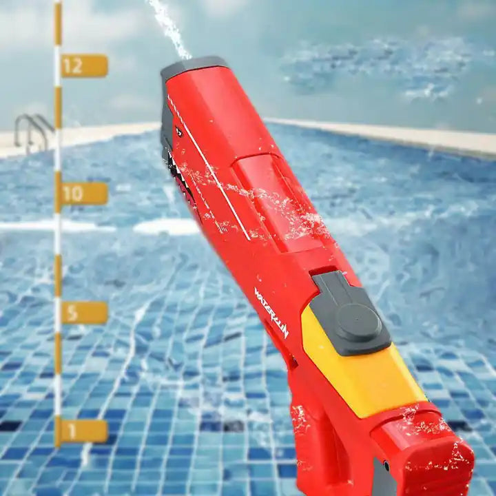 Pistola Eléctrica de Agua Automática - Shark Power🔫💧
