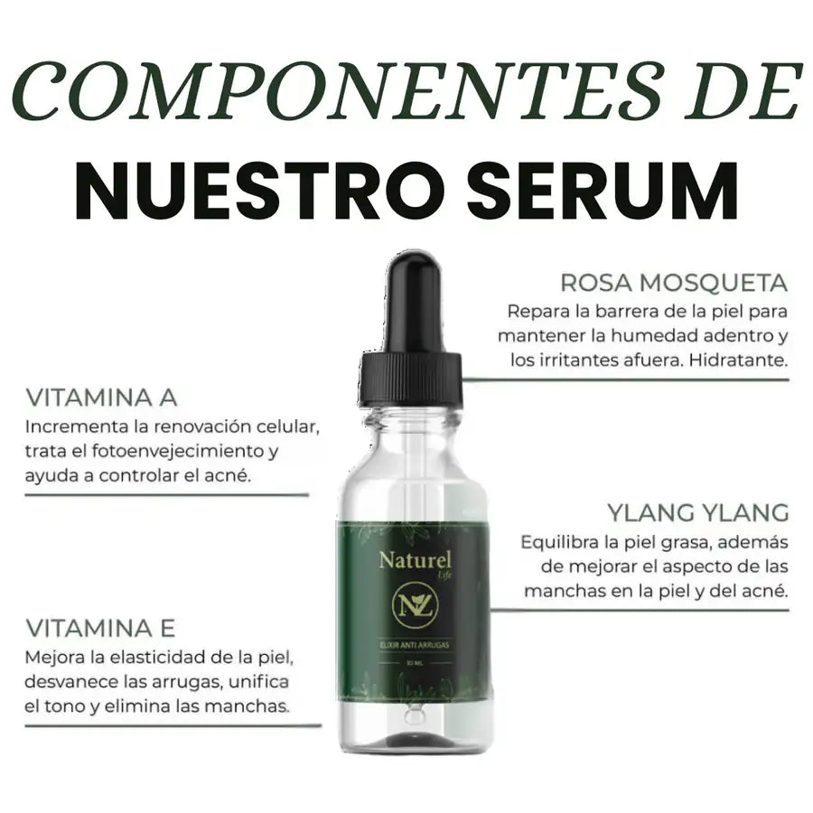SÉRUM ANTIARRUGAS CON EFECTO LIFTING INMEDIATO