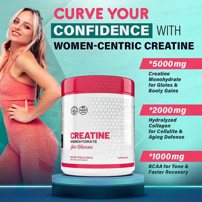 Creatine Monohydrate for Women - RECUPERACIÓN MUSCULAR