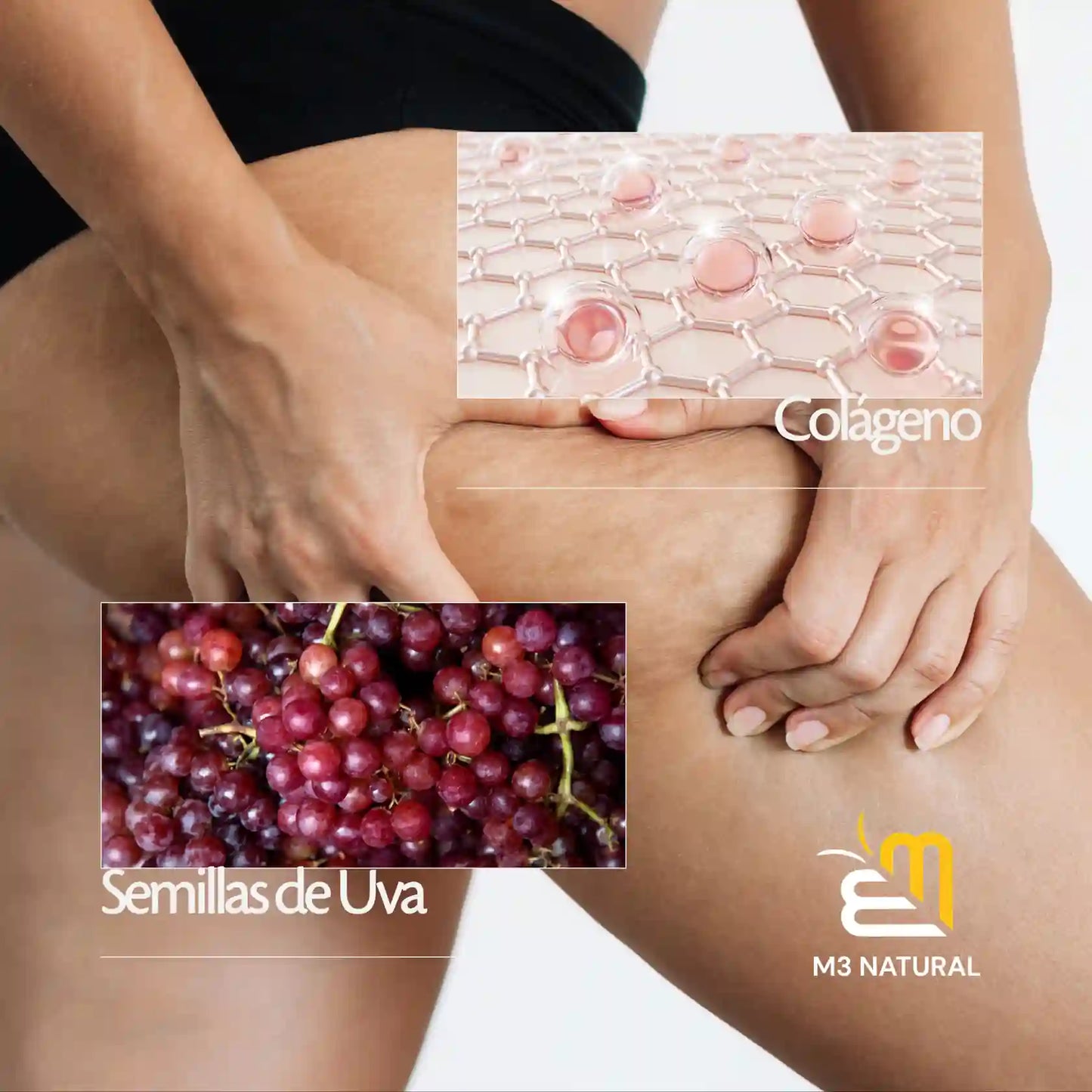 ACEITE DE MASAJE ANTICELULÍTICO M3 NATURALS®