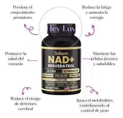 NAD + RESVERATROL BLACK