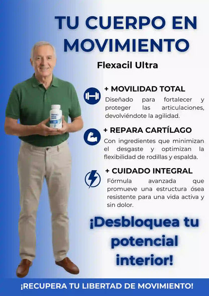 FLEXACIL ULTRA - SUPLEMENTO PARA ARTICULACIONES FUERTES