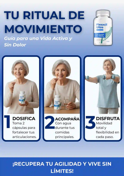 FLEXACIL ULTRA - SUPLEMENTO PARA ARTICULACIONES FUERTES