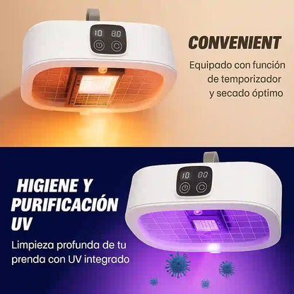 SECADORA PORTÁTIL DE ROPA 360°