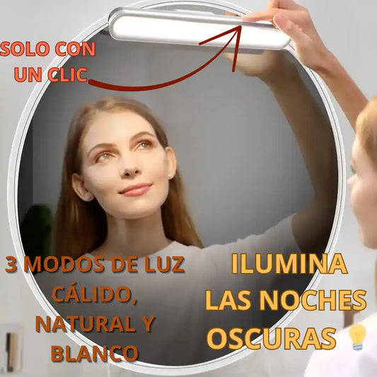 LÁMPARA LED MAGNÉTICA AJUSTABLE 88° RECARGABLE