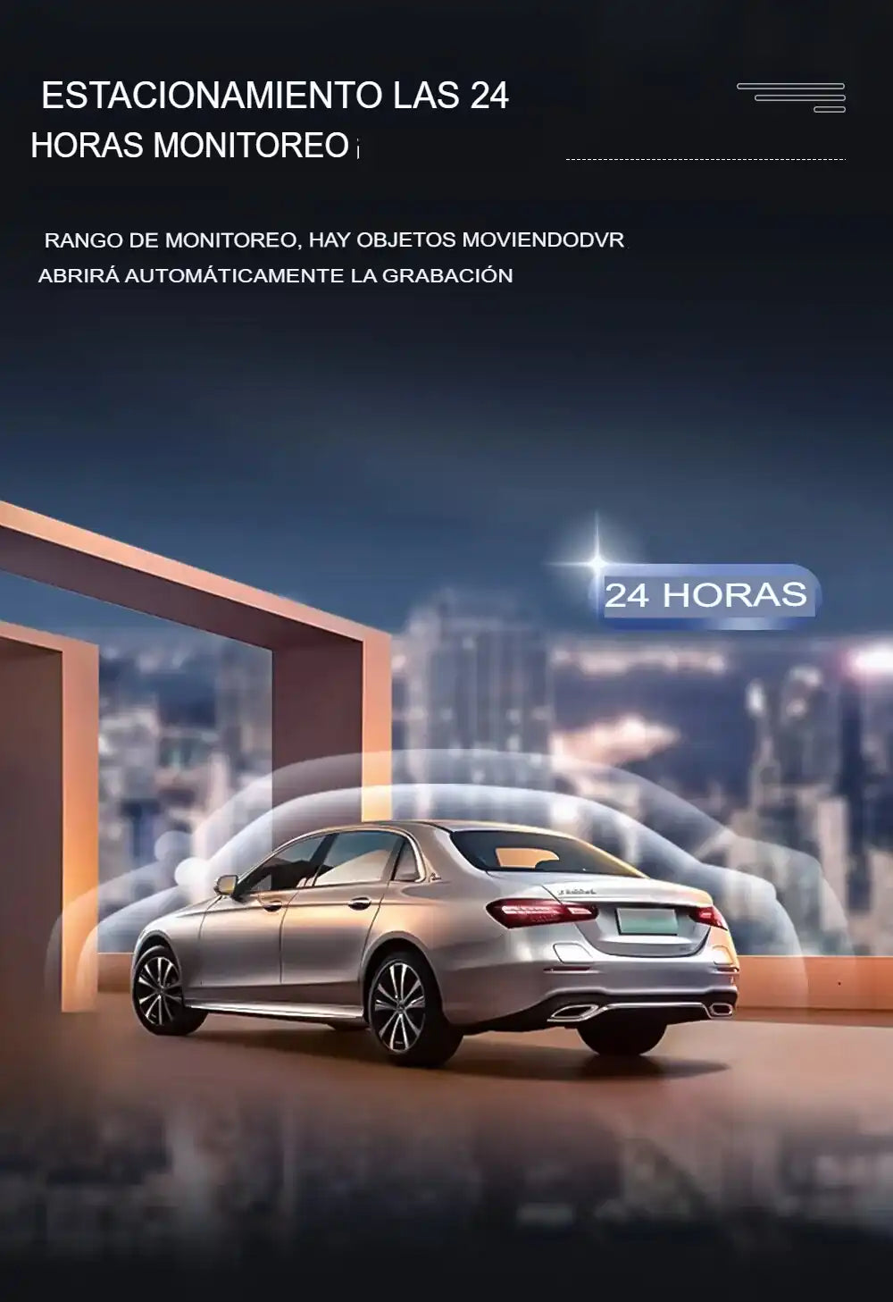 Cámara Dash 3 en 1 para Auto – Triple Grabación HD