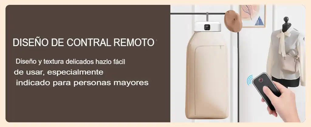 SECADORA PORTÁTIL DE ROPA 360°