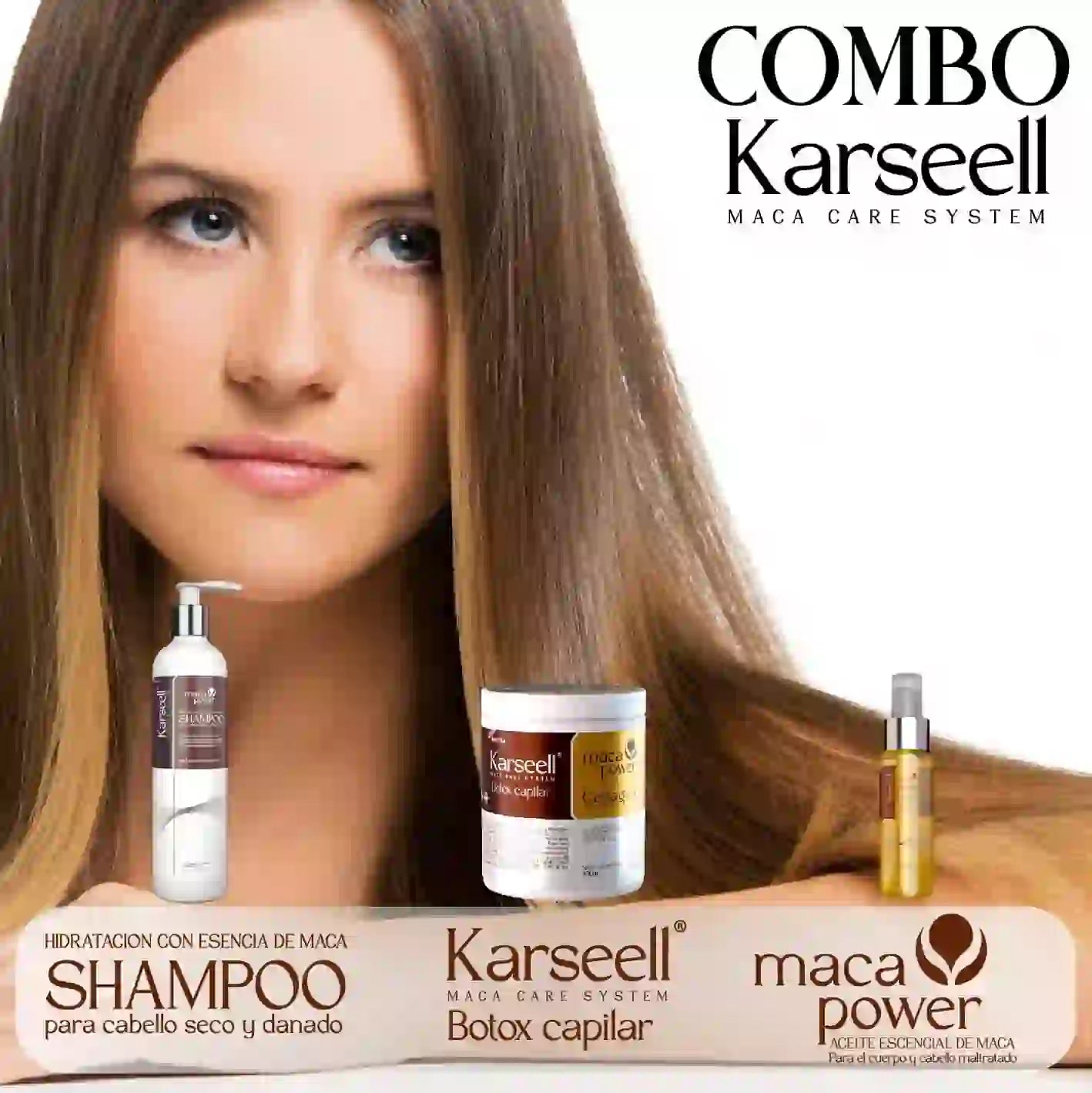 COMBO KARSEELL - REPARACIÓN TOTAL DE CABELLO