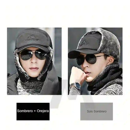 GORRO DE INVIERNO 3 EN 1 - TEJIDO TÉRMICO