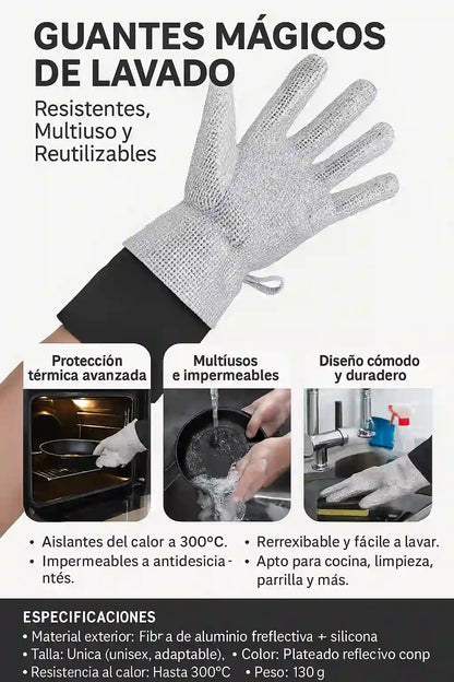 GUANTES MÁGICOS DE LAVADO ANTICALOR