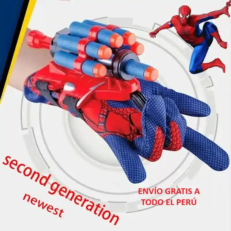 Guante de Spiderman Premium - 2da Generación 🕷️👊