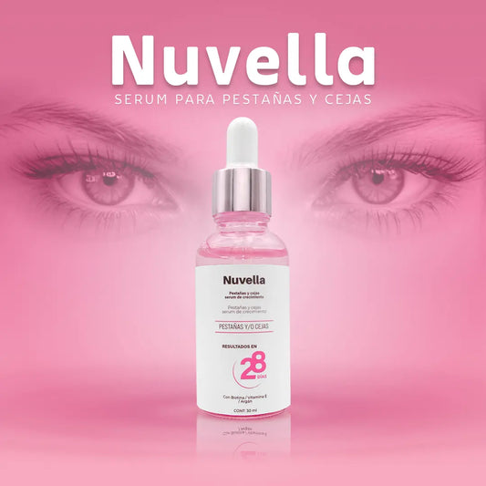 Nuvella Sérum de Crecimiento para Pestañas y Cejas
