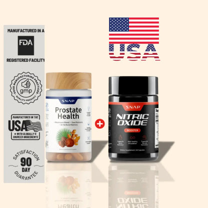 SNAP Prostate Health + Nitric Oxide - SOLUCIÓN A LA PROSTATA