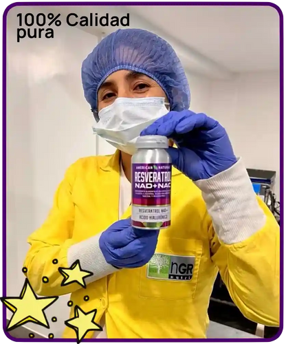 RESVERATROL + NAD+ NAC - JUVENTUD SIN LÍMITES