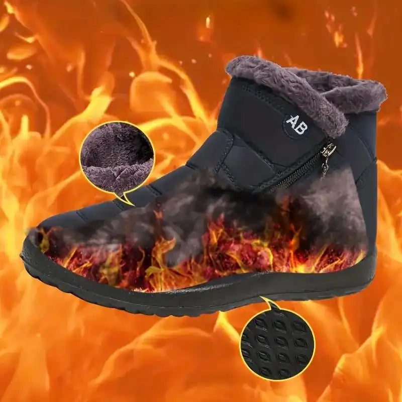 BOTINES WANDA - Impermeabilidad y Antideslizante