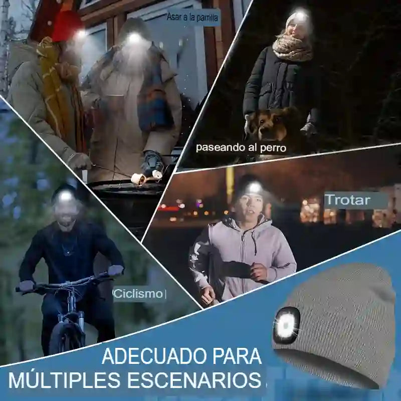 GORRO MUSICAL INVERNAL LED MUSIC HAT®