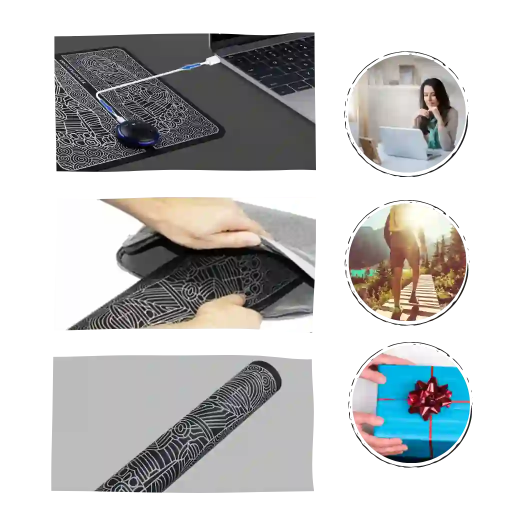 MASAJEADOR PARA PIES ELÉCTRICO