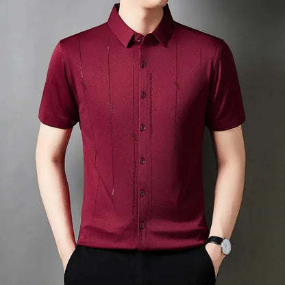 CAMISA LIAM DELUXE - Tecnología Anti-Arrugas Permanente