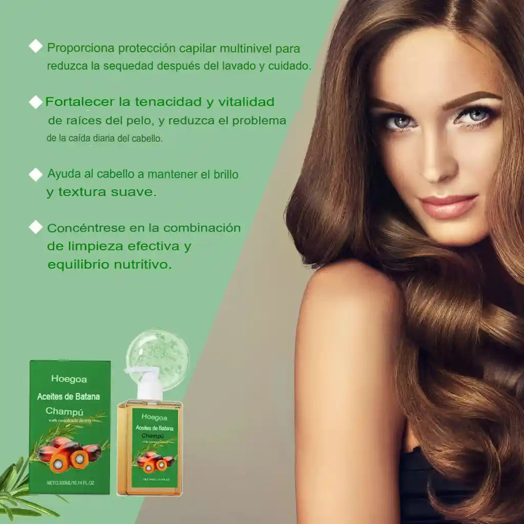 PACK BATANA – SHAMPOO + SERUM - Crecimiento, Reparación y Brillo Natural