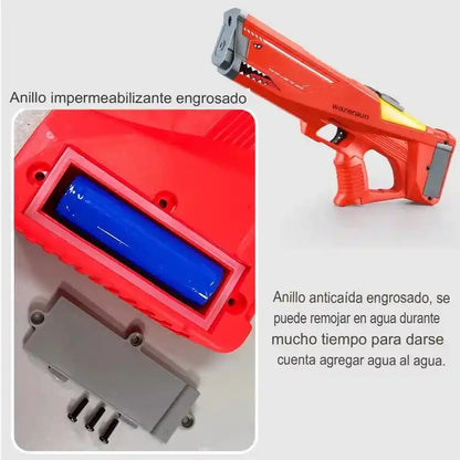Pistola Eléctrica de Agua Automática - Shark Power🔫💧