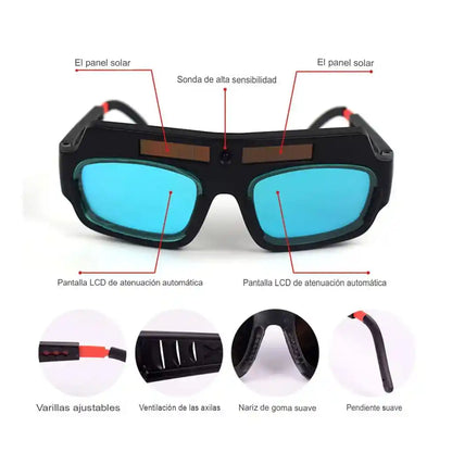 GAFAS DE DOLDADURA AUTOMATICAS PROFESIONALES - INTELIGENTES