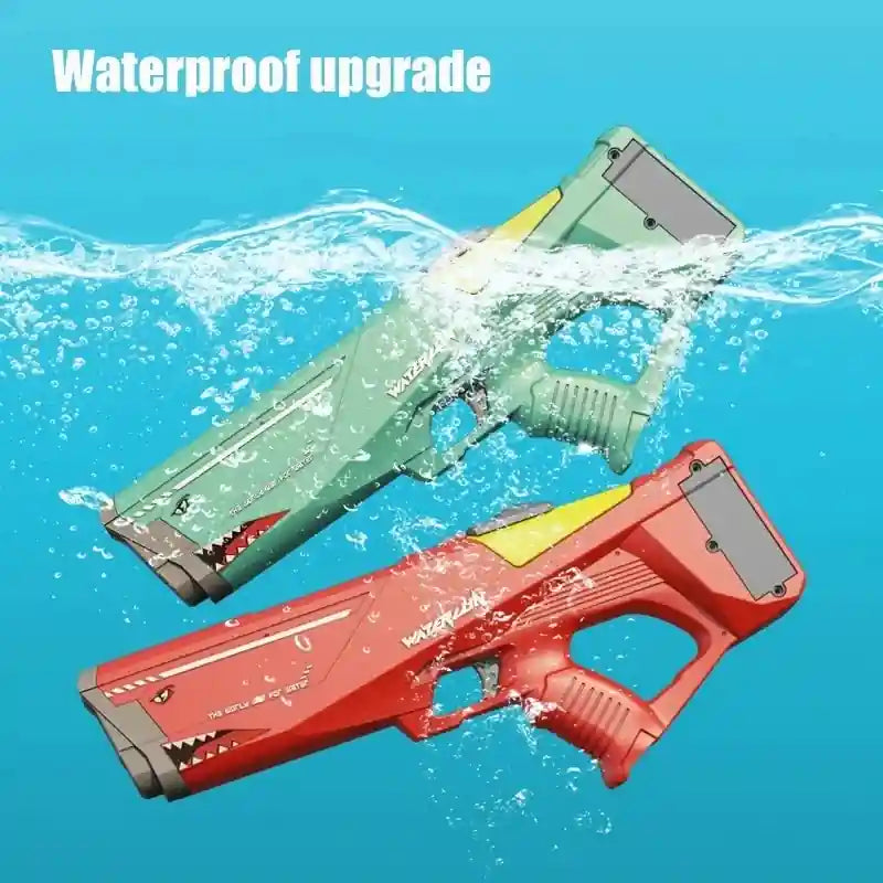 Pistola Eléctrica de Agua Automática - Shark Power🔫💧