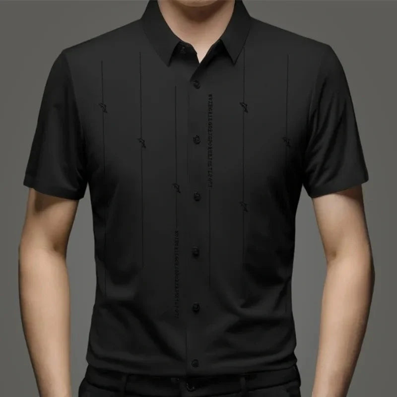 CAMISA LIAM DELUXE - Tecnología Anti-Arrugas Permanente